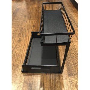 Under Sink Organizer and Storage, 2 Pack Pull Out Cabinet Organizer